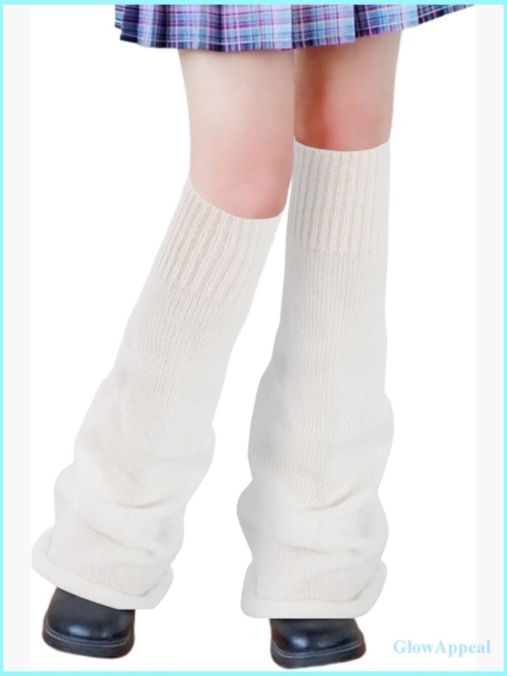 Slouchy Knit Leg Warmers Kawaii Japan Girl Goth Emo Accessory